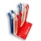 Trapski TRAPAWAY Ski or Snowboard Wall Rack, Patriot RWB, 3PK TRAPAWAY-PAT3PK-RWB - alternate 2